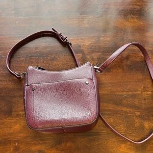 Women’s Small Crossbody Bag, Wine, “A New Day” brand, Small purse